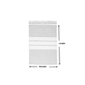 sachet zip SV taille